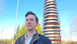 In a carefully worded comment, Walk to Remember co-founder Michael Pratt issued a reminder that Canadians were on the front lines of the Afghanistan conflict. 158 of them died and their names are on the Langley memorial in Derek Doubleday Arboretum. (Dan Ferguson/Langley Advance Times)