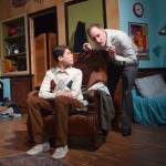 Andrew Weitzel (as Murray Burns) and Finley Wilmot (as Nick Burns) in CCT&rsquo;s &ldquo;A Thousand Clowns.&rdquo; (Barry Coulter photo)