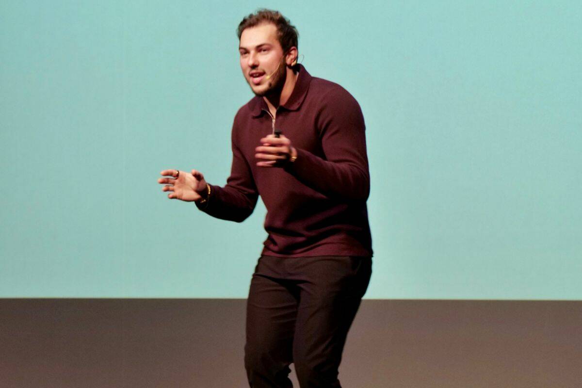 Kaleb Dahlgren, now 28, played 48 games with the Humboldt Broncos in 2017-18. (Tony Trozzo/Goldstream Gazette)